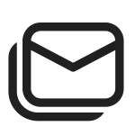 Mail Copy SVG Icon